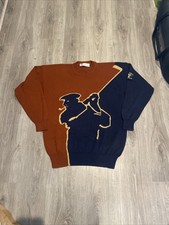 SLAZENGER Rare Golf Shop Collection 100% Cotton Vintage 90s Golf Sweater Size XL