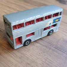 Matchbox No.17 The Londoner Bus - missing decals - no box - play worn condition 