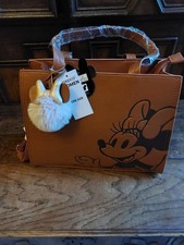 BNWT Minnie mouse tan handbag