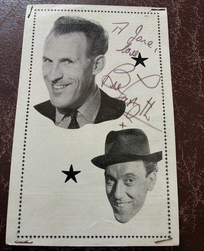 Bruce forsyth signed - bruce,