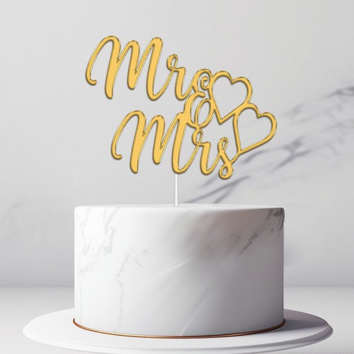 Personalised acrylic cake - personalised,