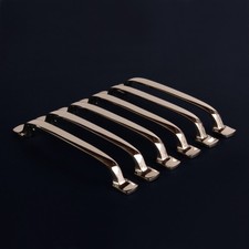 Solid Brass Polished Nickel D