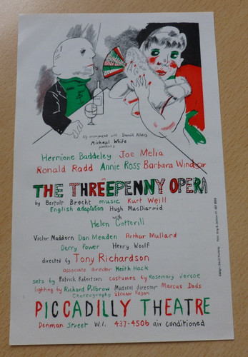The threepenny opera london - the,
