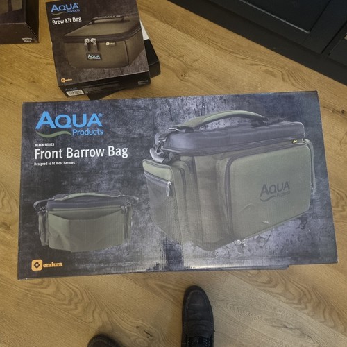 Aqua black series front barrow - series,
