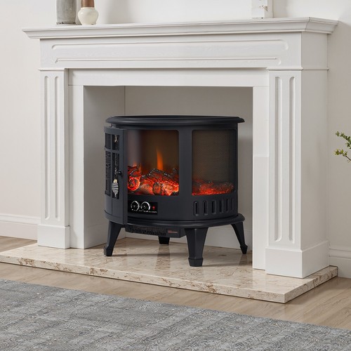 Electric fireplace log burning - electric,