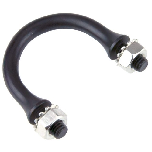 Black anodised toggle - black, switch