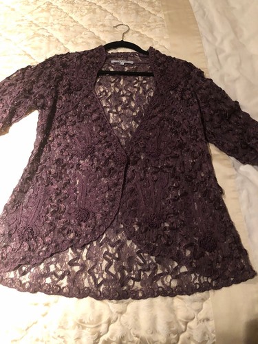 Chesca cornelli lace jacket - lace,
