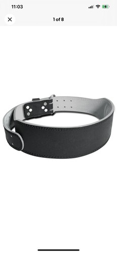 Leather weight lifting - , belt