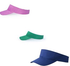 HAT VISOR SUN DRIVING 100% COTTON GOLF TENNIS RUNNING SUMMER BEACH HOLIDAY