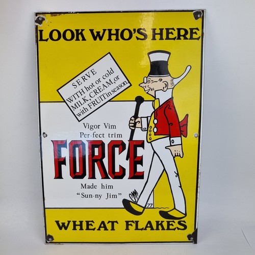 Reproduction enamel sign - enamel,
