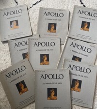 JOB LOT of 9 APOLLO A journal of the Arts 1926 Antique magazines
