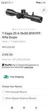 ZS T EAGLE 16×50 FFP Rifle Scope