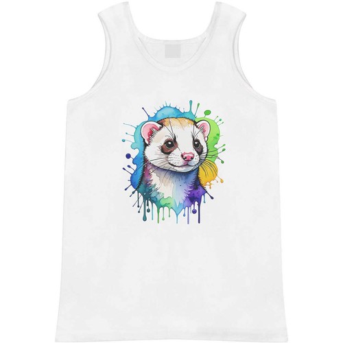 Ferret portrait adult vest - portrait',