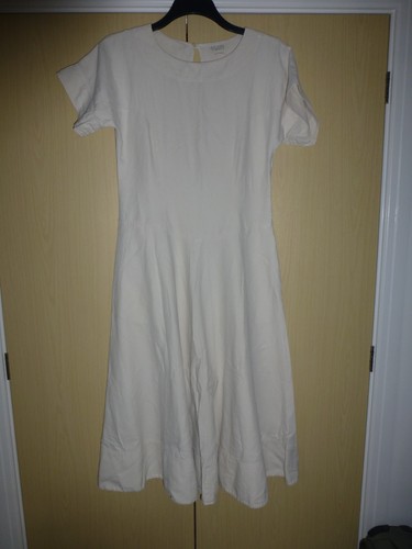 Toast ivory cotton linen fit - cotton,
