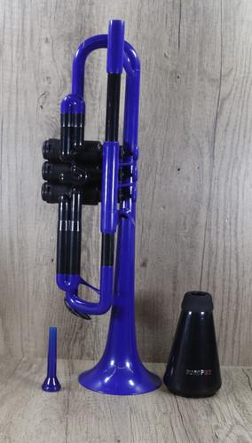 Trumpet blue plastic - blue,
