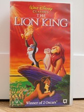The Lion King (VHS) Great Used