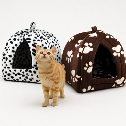 Cozy pet igloo cave bed - cozy,
