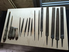 Selection Of Old Metal Files