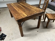 Hard Wood Dining Table & 6