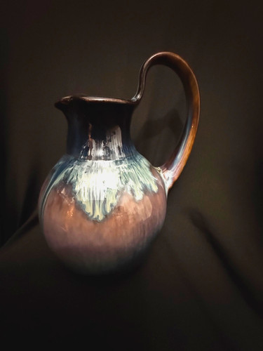 Studio art pottery pitcher - studio,