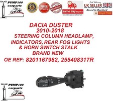 LIGHT STALK FOR DACIA DUSTER