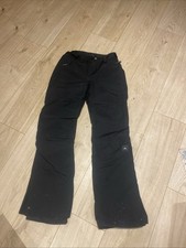 O’NEILL BLACK SALOPETTES SKI PANTS SLIM FIT TEENAGER 164cm