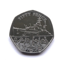 2020 "VICTORY" ISLE OF MAN 50p