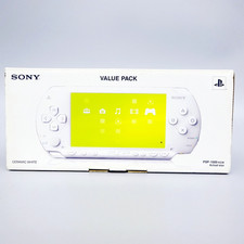 SONY PSP Playstation Portable Console Ceramic White Value Pack PSP-1000 New