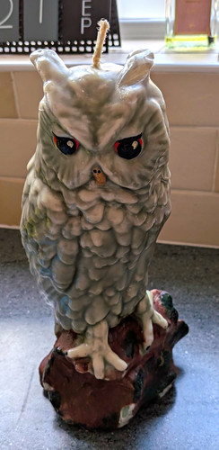 Large decorative owl - decorative, shaped