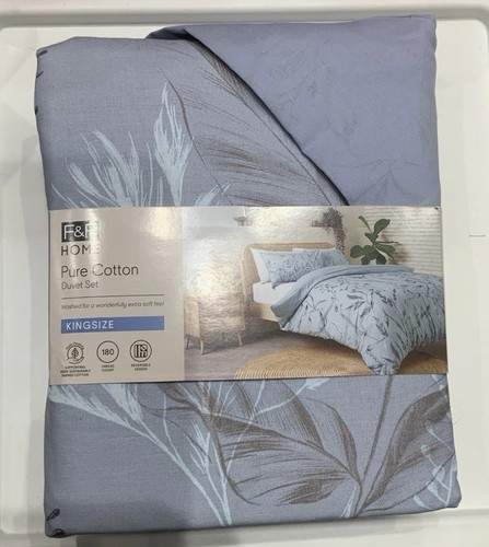And kingsize duvet - and,