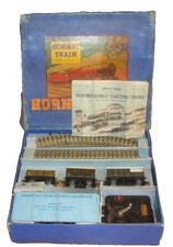 HORNBY DUBLO 3-RAIL EDG7 GW 0-6-2 TANK GOODS TRAIN SET 1947 ROYAL SCOT BOX