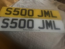 Private Registration S500 JML