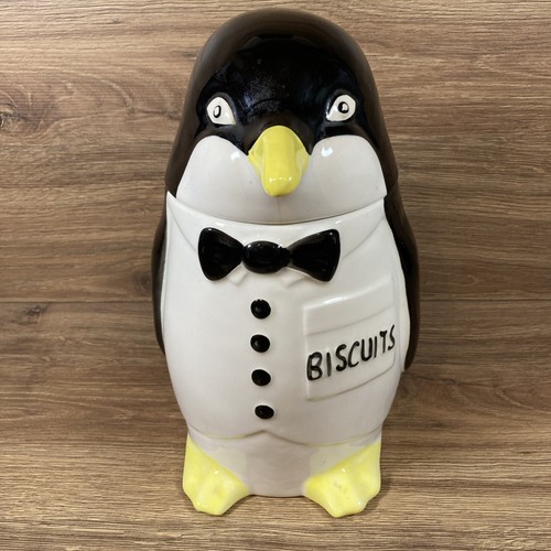 Vintage ceramic penguin - vintage,