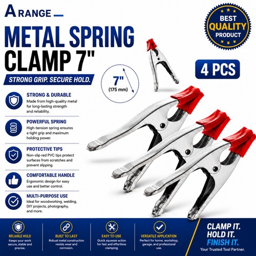 Large metal spring - metal,