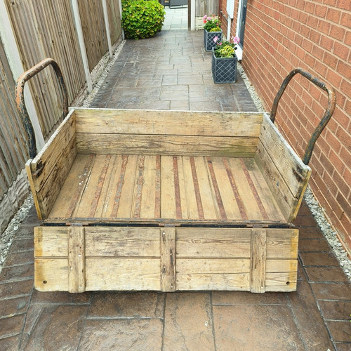 Vintage heavy duty wooden - wooden, &