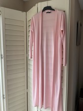 BOOHOO Pink Ribbed Long Maxi