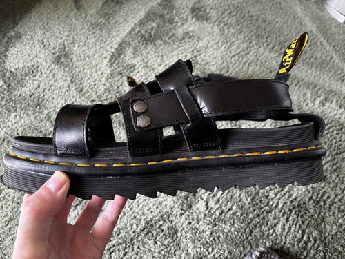 Martens terry black leather - dr,