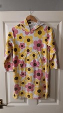 Mini Boden Childs Towelling Swim Beach Coverup Hooded preowned size 9-10