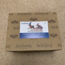 Jim Shore Heartwood Creek “Traveling Toward Christmas”. Enesco Gnome Statue. New