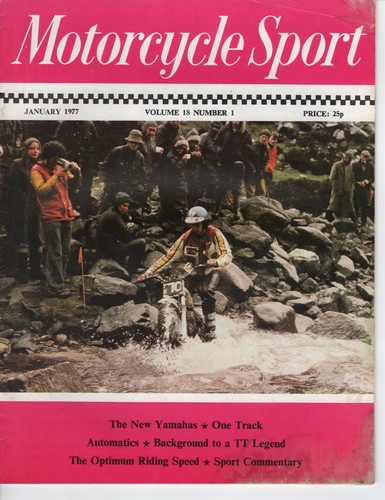 Motorcycle magazine 1977 - motorcycle,