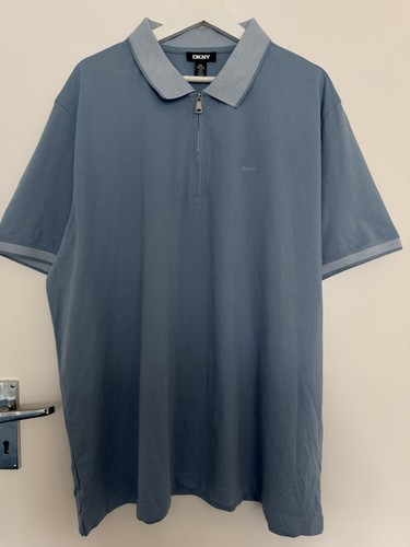 Dkny men polo shirt - men's, blue