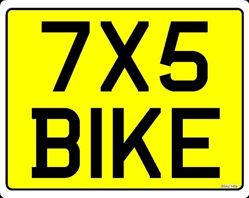 Motorcycle plate yellow bike - motorcycle,