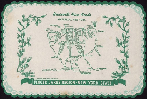 Vintage placemat brainerds - vintage,