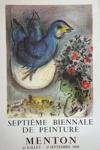 Marc chagall blue - marc,