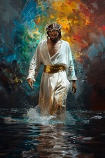 Jesus Religious Canvas Picture