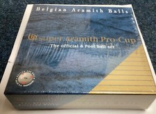 Aramith Super Pro Cup 2" Reds Yellows Pool Ball Set Tournament Factory sealed