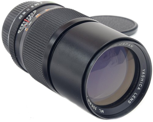 Yashica 200mm 4 - 1:4, c