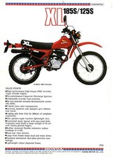 1983 HONDA XL185SD XL125SD