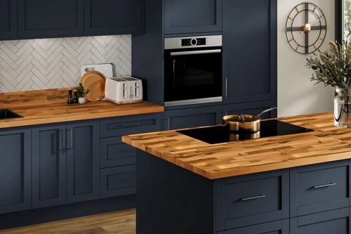 Solid rustic oak - rustic, wooden