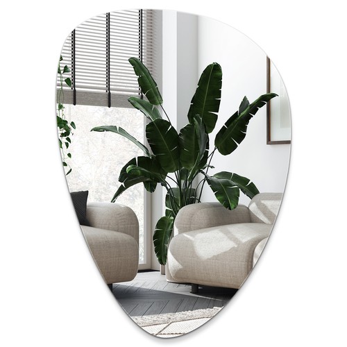 Organic pebble shape wall - pebble,
